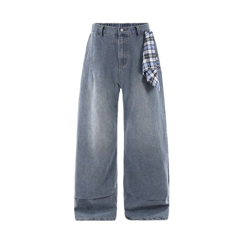 NO.5534 Washed Distressed Casual Pants