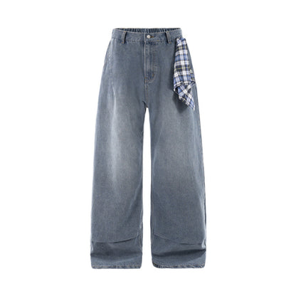 NO.5534 Washed Distressed Casual Pants