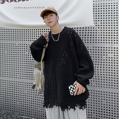 NO.6321 Dark Pure Sweater
