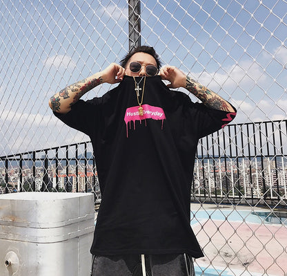 NO.6649 Graphic Oversized T-Shirt
