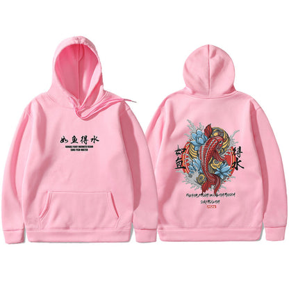 NO.2259 Illustration Graphic Hoodie