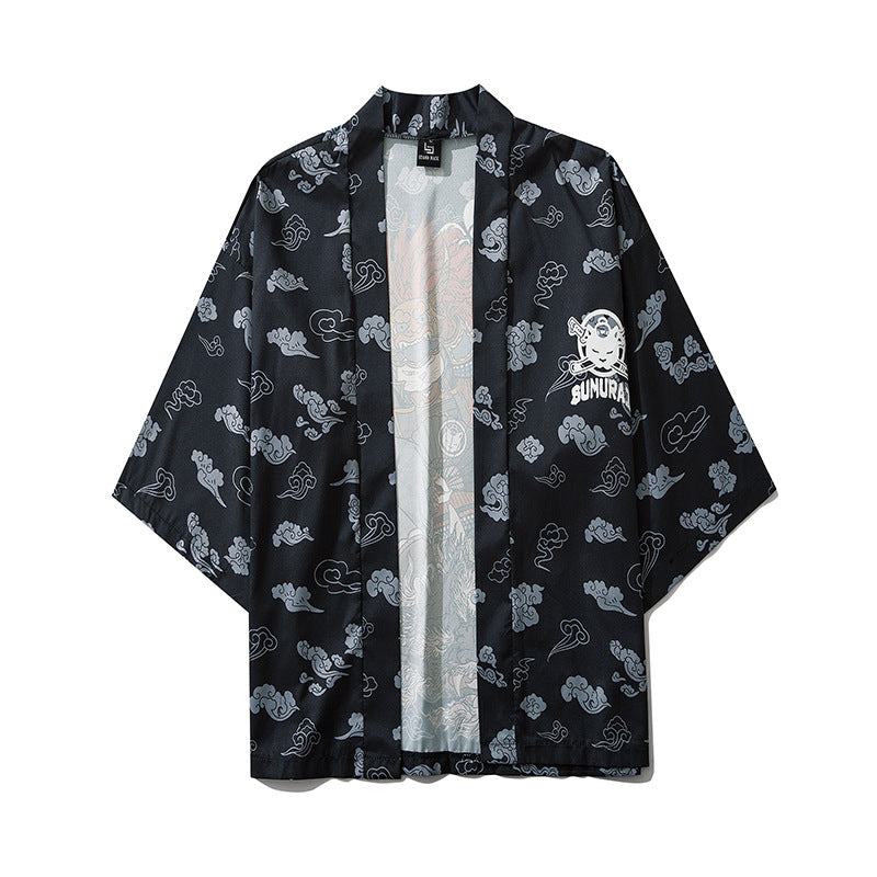 NO.5567 Japanese Kimono Tiger Reign