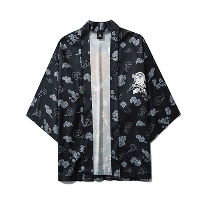 NO.5567 Japanese Kimono Tiger Reign