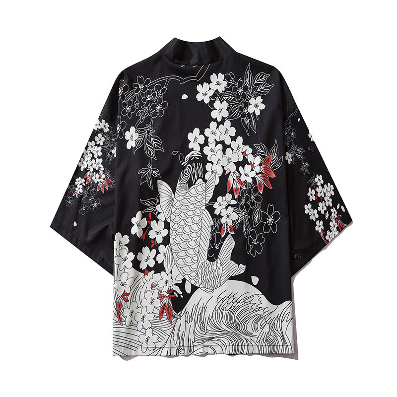 NO.5567 Japanese Kimono Tiger Reign