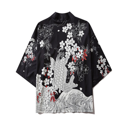 NO.5567 Japanese Kimono Tiger Reign