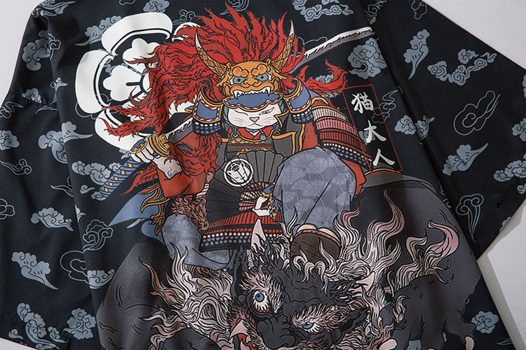 NO.5567 Japanese Kimono Tiger Reign