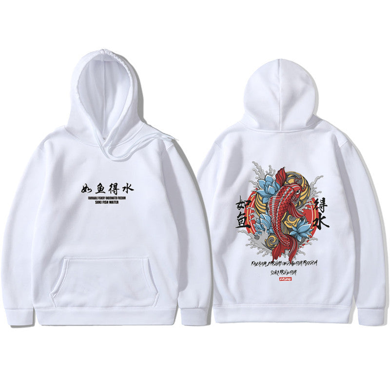 NO.2259 Illustration Graphic Hoodie