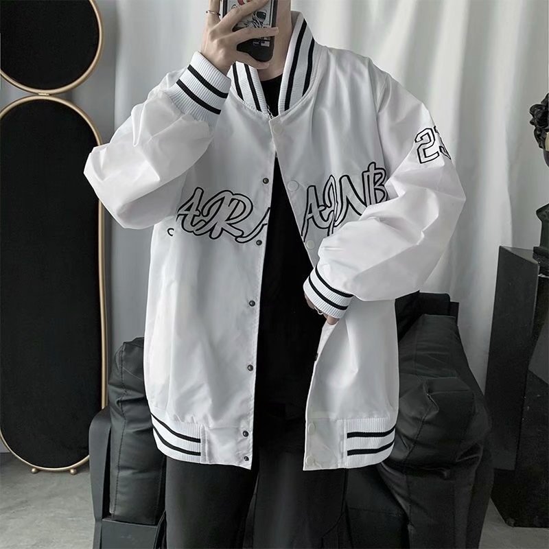 NO.4457 Midnight Varsity Jacket