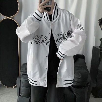 NO.4457 Midnight Varsity Jacket