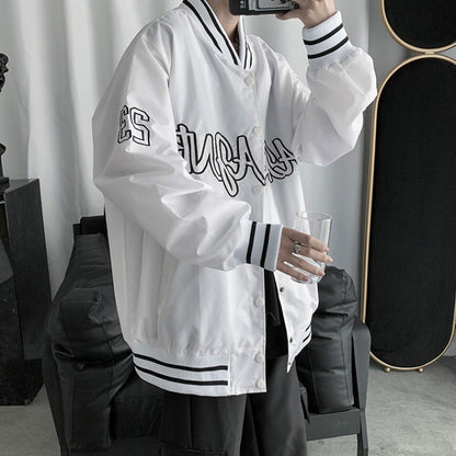NO.4457 Midnight Varsity Jacket