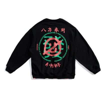 NO.9564 Japanese Graphic Long Sleeve