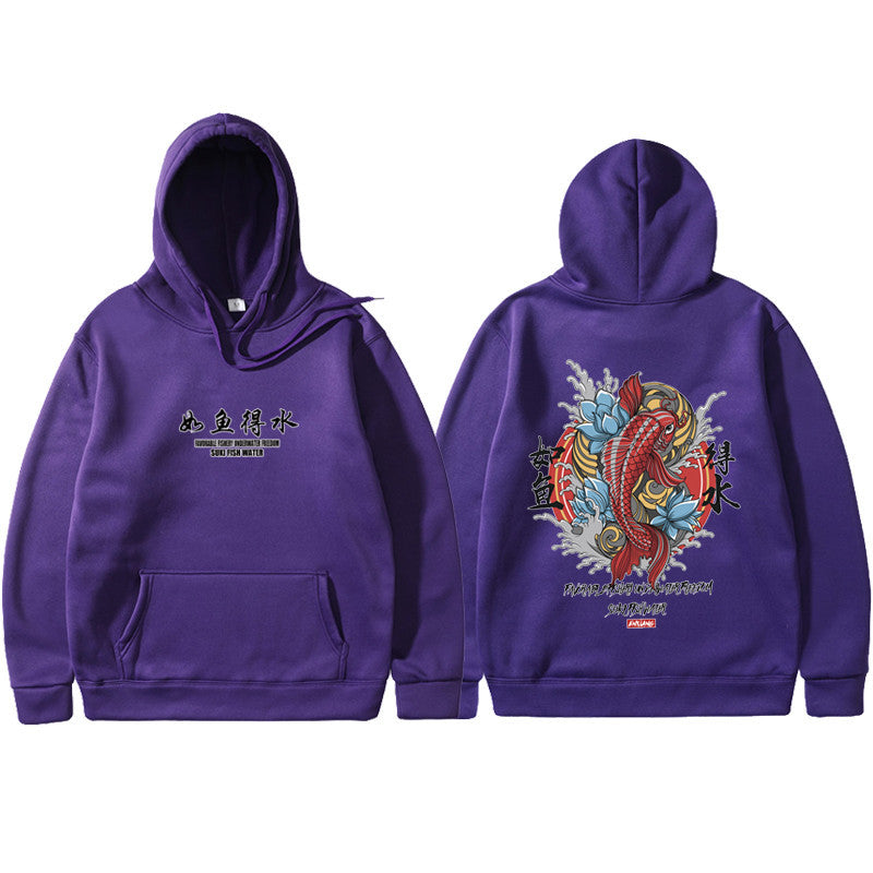 NO.2259 Illustration Graphic Hoodie
