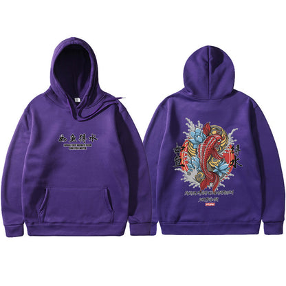 NO.2259 Illustration Graphic Hoodie