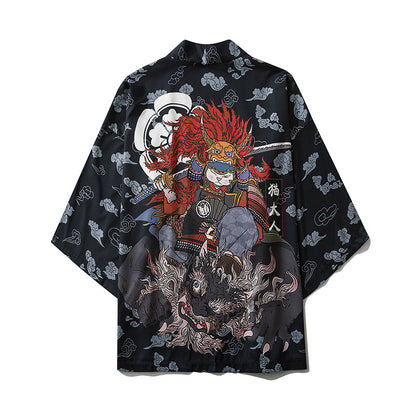NO.5567 Japanese Kimono Tiger Reign