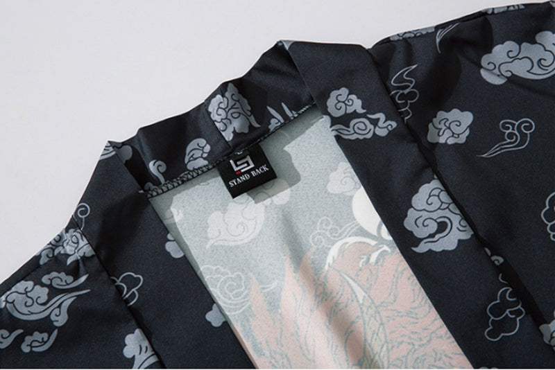NO.5567 Japanese Kimono Tiger Reign