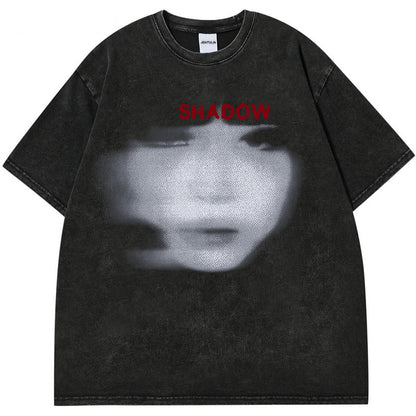 NO.3345 Graphic Print Oversized T-Shirt