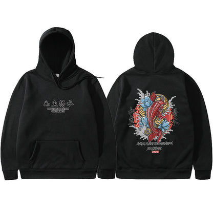 NO.2259 Illustration Graphic Hoodie
