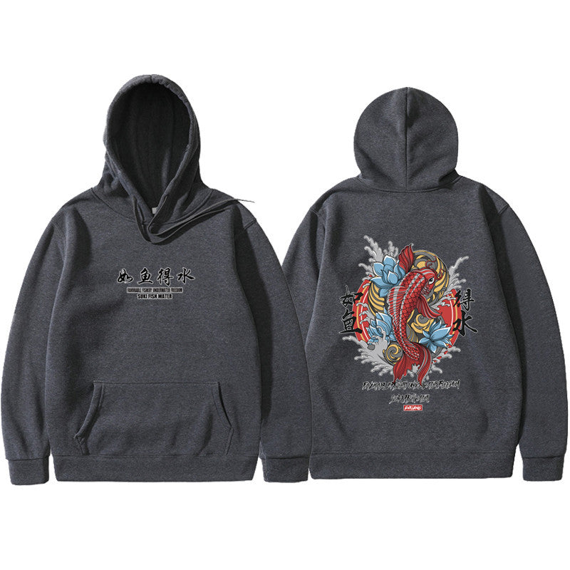 NO.2259 Illustration Graphic Hoodie