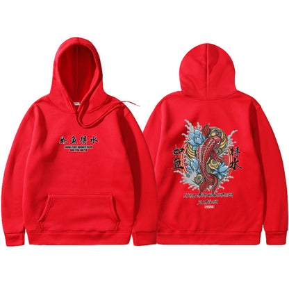 NO.2259 Illustration Graphic Hoodie