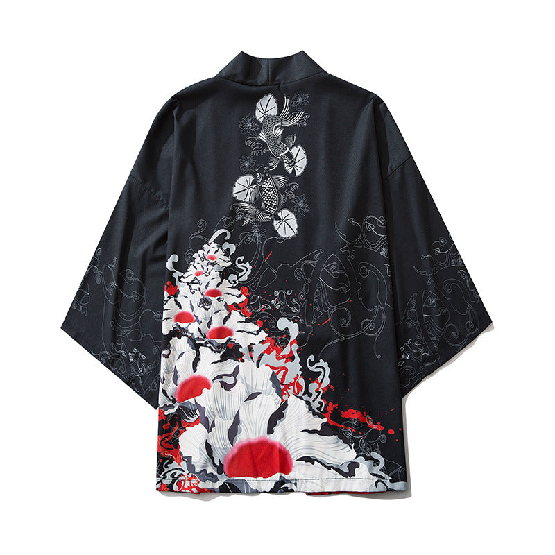 NO.5567 Japanese Kimono Tiger Reign