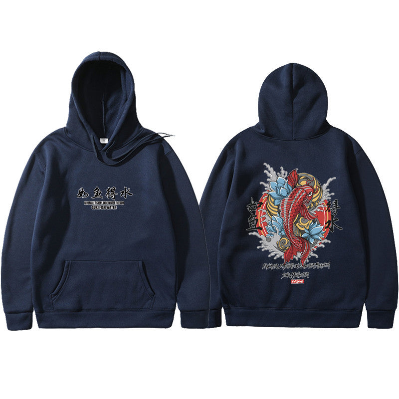 NO.2259 Illustration Graphic Hoodie