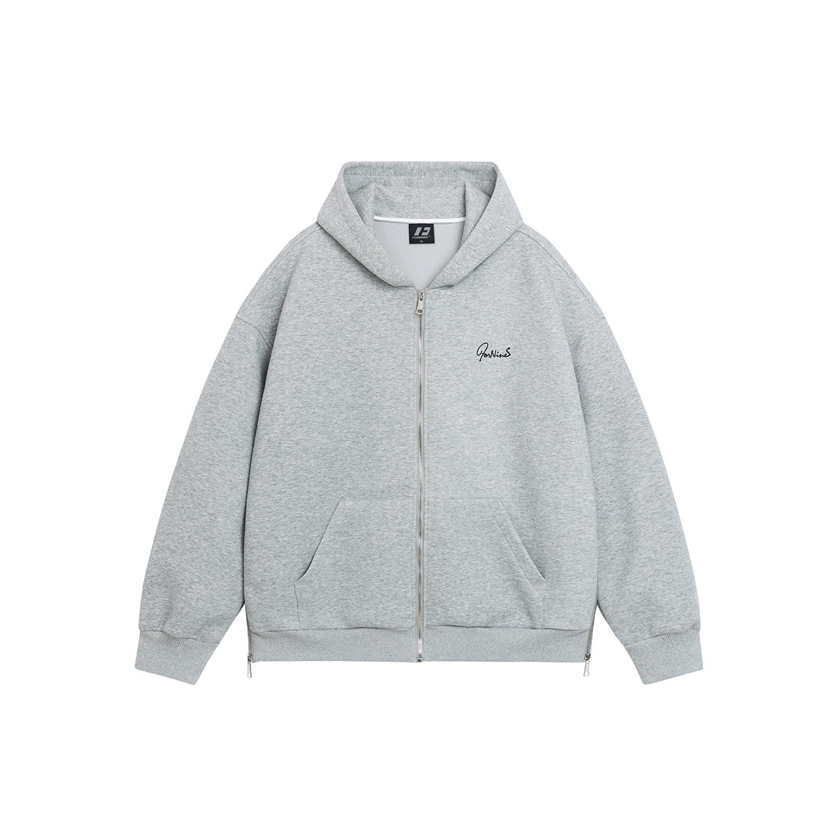 NO.4656 Zip-up Hoodie Hooded Cardigan