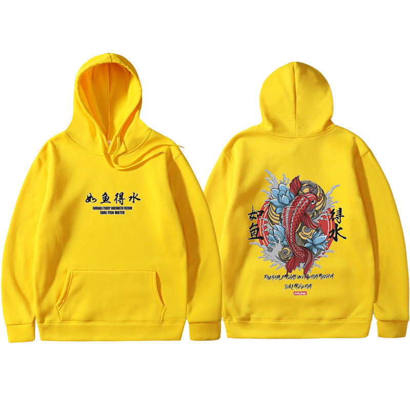 NO.2259 Illustration Graphic Hoodie