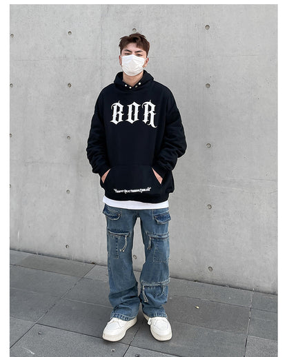 NO.1267 High Street Zip-up Cargo Jeans Guy