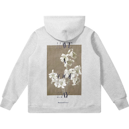 NO.4231 Retro Oil Painting Flower Sweater Men