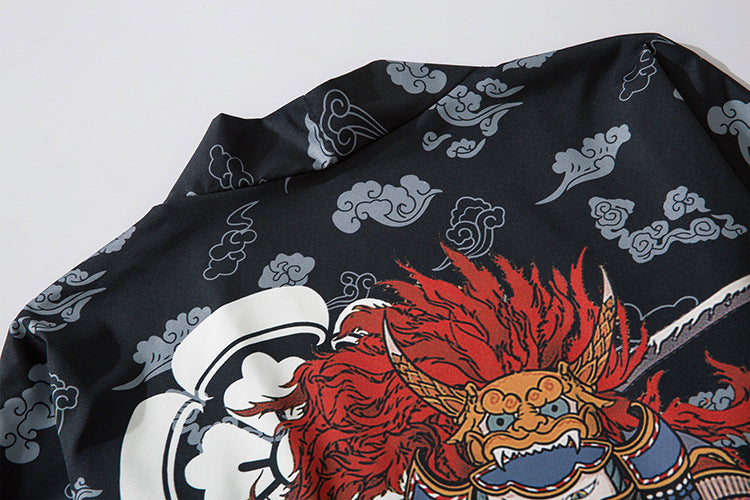 NO.5567 Japanese Kimono Tiger Reign