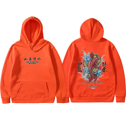 NO.2259 Illustration Graphic Hoodie