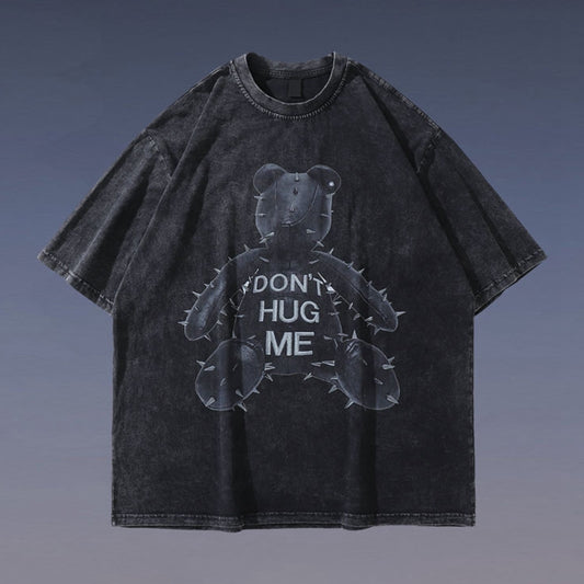 NO.6232 Vintage Wash Graphic T-Shirt