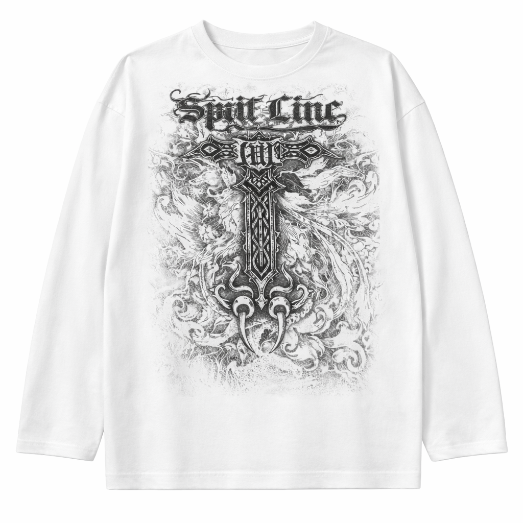 NO.7264 Graphic Long Sleeve Shirt