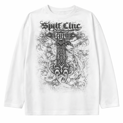 NO.7264 Graphic Long Sleeve Shirt