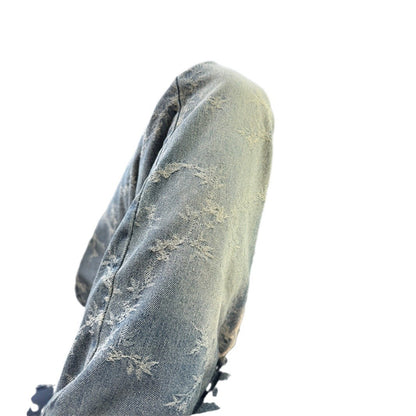 NO.6634 Dark Petal Trousers