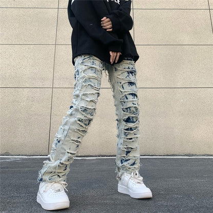 NO.7221 Ripped Jeans