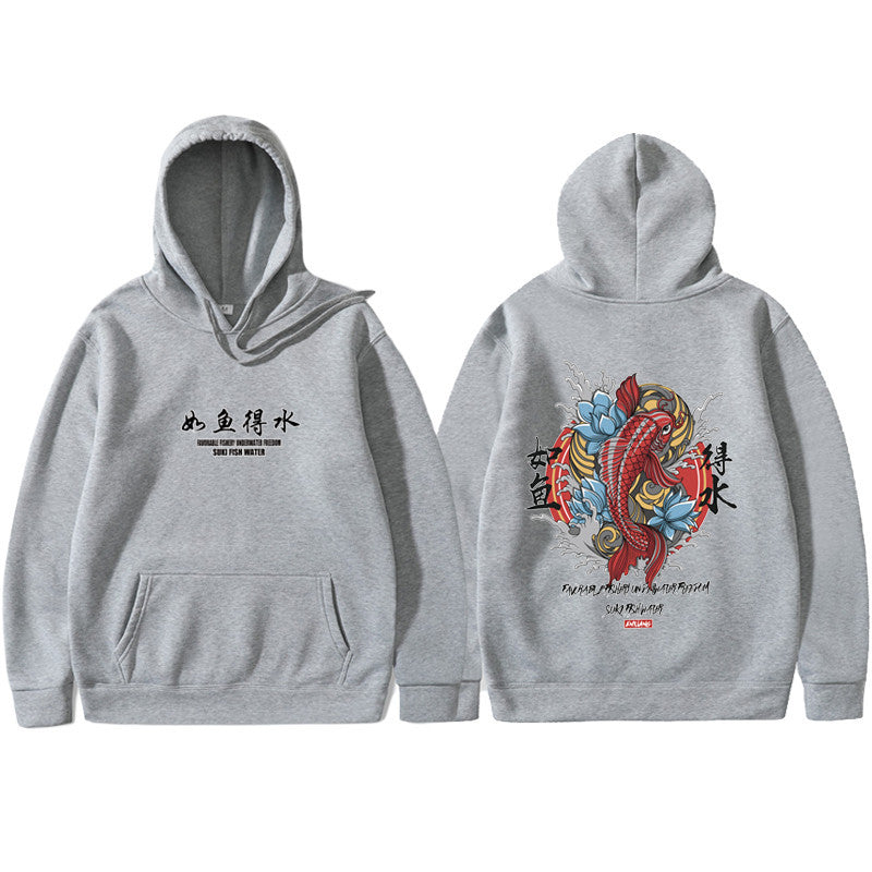 NO.2259 Illustration Graphic Hoodie