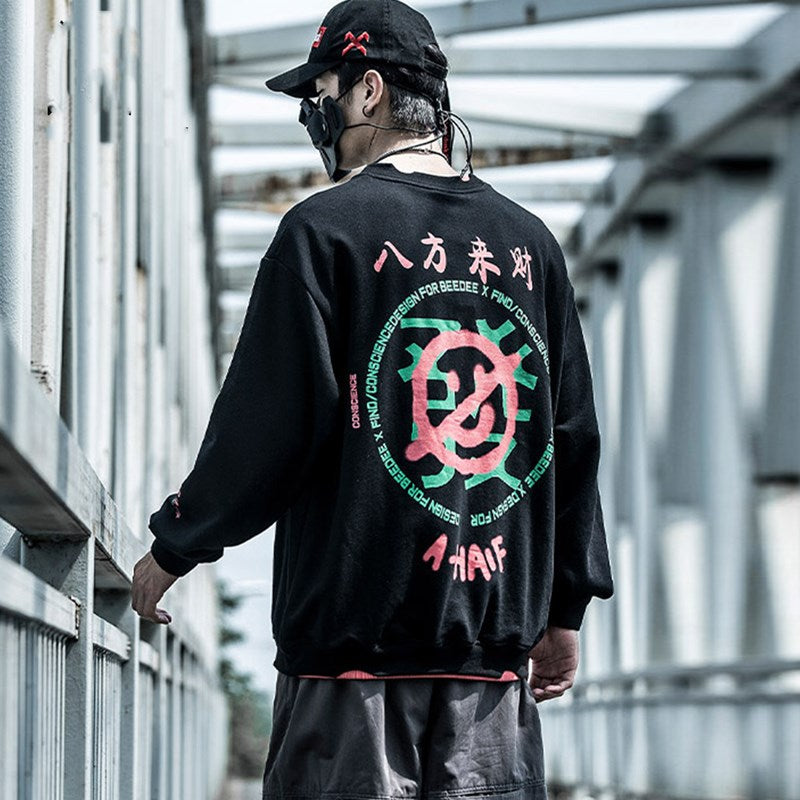 NO.9564 Japanese Graphic Long Sleeve