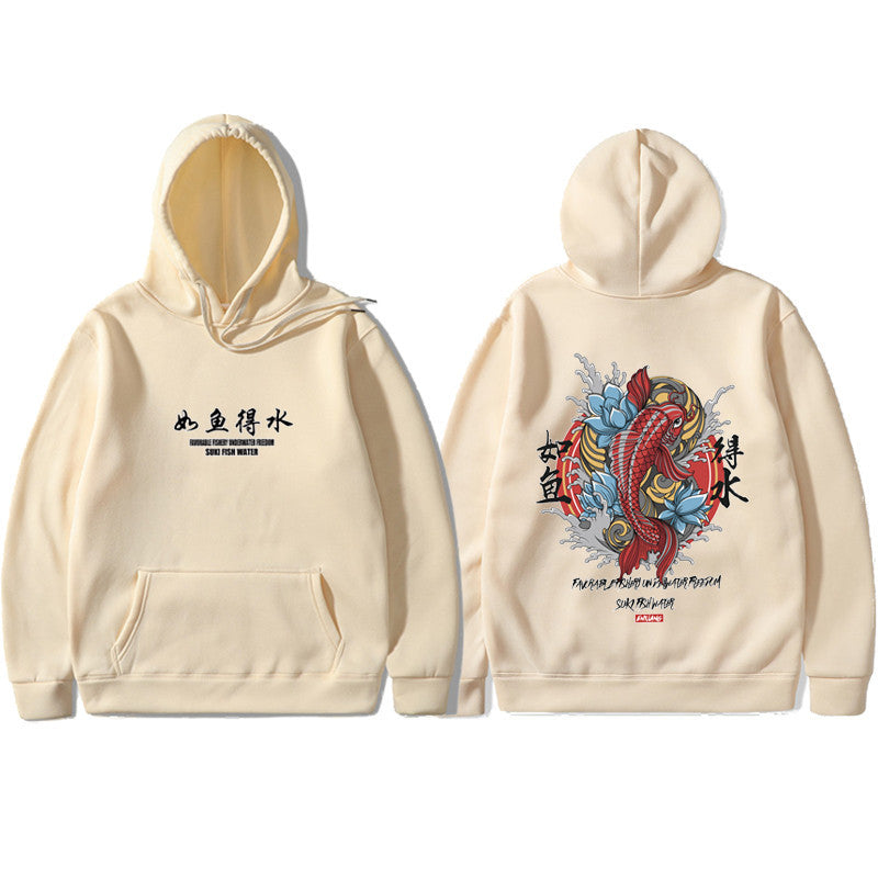 NO.2259 Illustration Graphic Hoodie