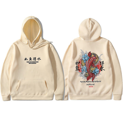 NO.2259 Illustration Graphic Hoodie