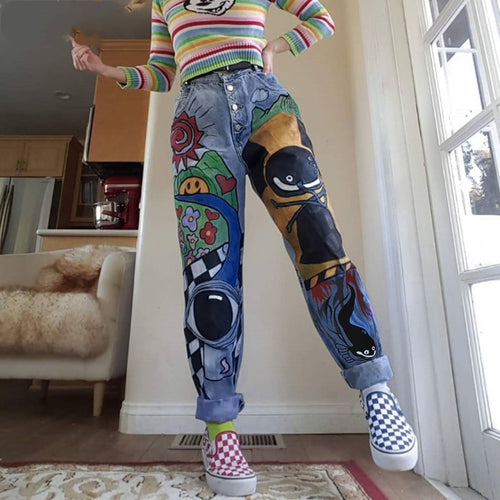 NO.5564 Art Panel Denim