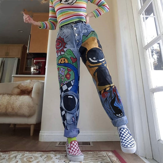 NO.5564 Art Panel Denim