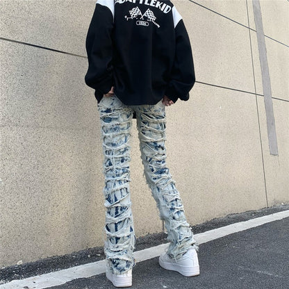 NO.7221 Ripped Jeans