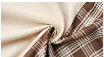 NO.8789 Plaid Detail Jacket