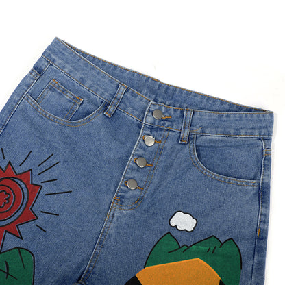 NO.5564 Art Panel Denim