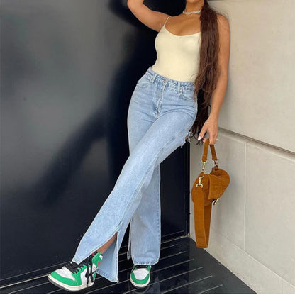 NO.2263 High Rise Flare Jeans