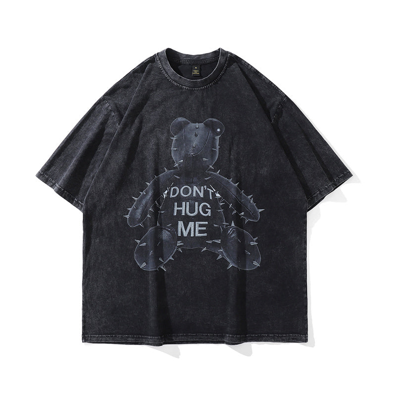 NO.6232 Vintage Wash Graphic T-Shirt