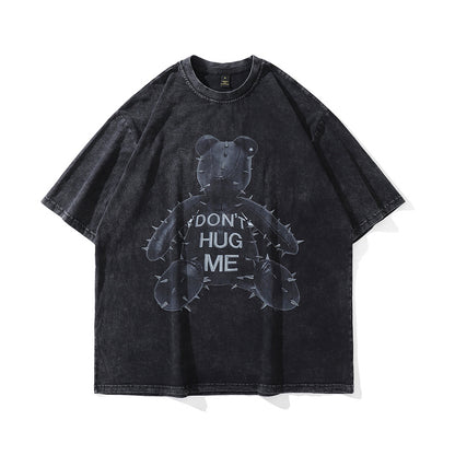 NO.6232 Vintage Wash Graphic T-Shirt