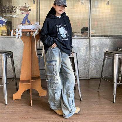 NO.2346 Relaxed Fit Cargo Jeans