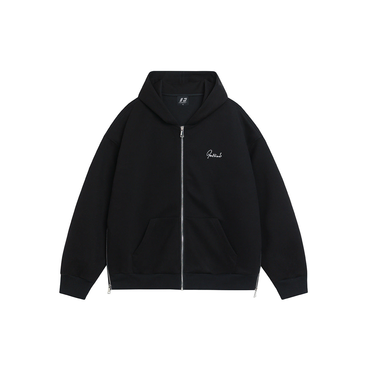 NO.4656 Zip-up Hoodie Hooded Cardigan